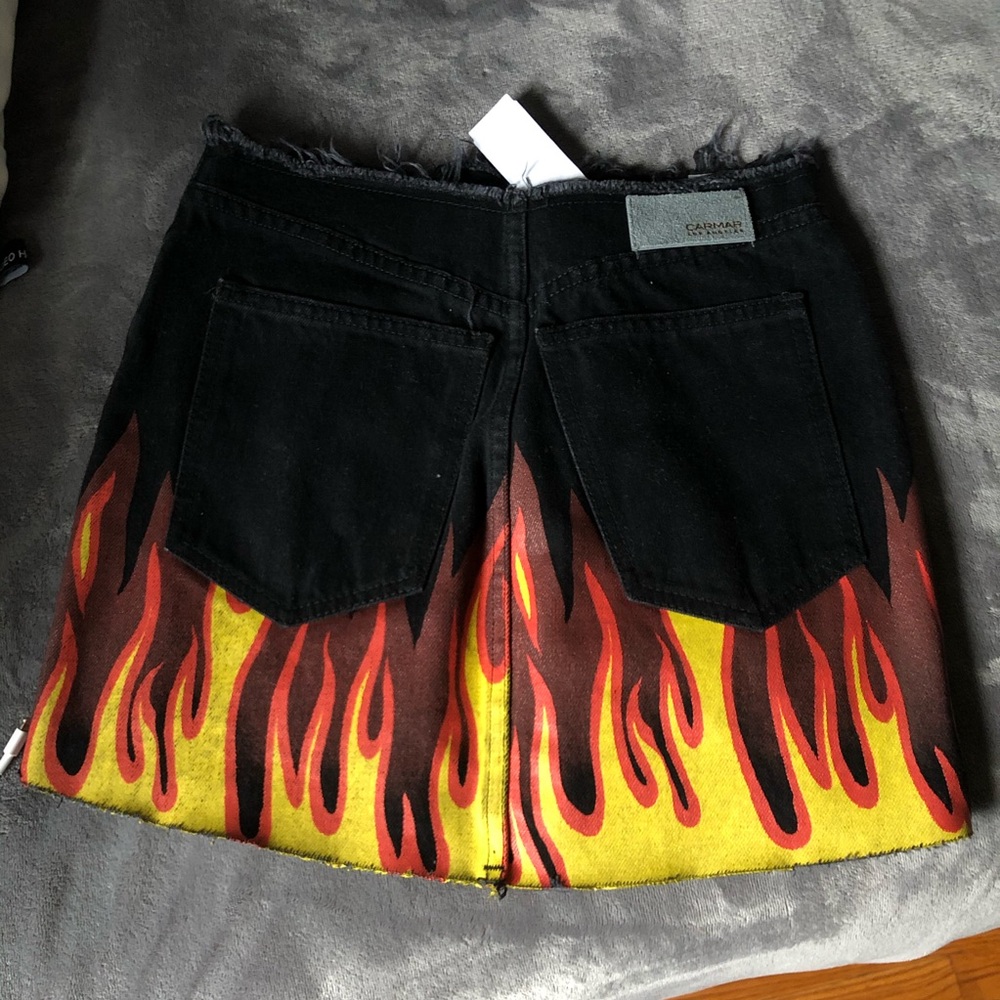 LF CARMAR flame skirt